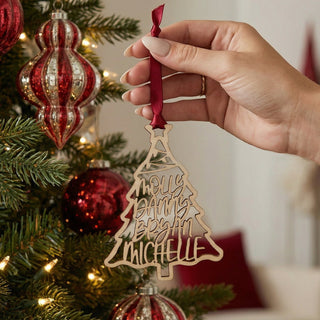Personalized Tree Ornament