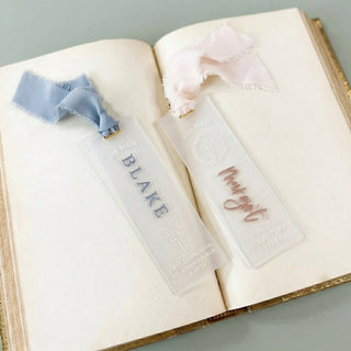 Personalized God Bless Acrylic Bookmark
