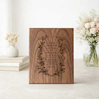 Invitation Etch Keepsake Box