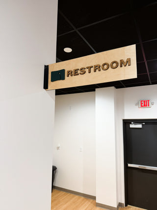 Restroom Sign - A9 Sign