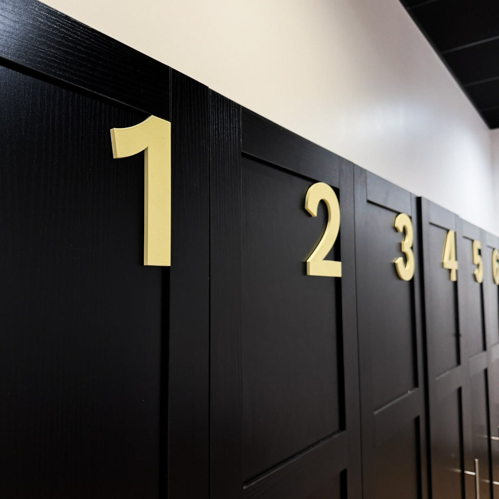 Locker Room Number Sign - A9 Sign – Grainwell