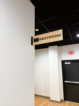 Restroom Sign - A9 Sign