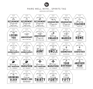 Pairs Well With ... Spirits Tag
