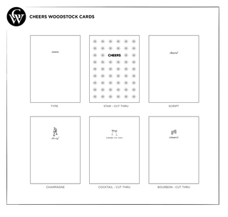 Personalized Cheers Card Gift Set