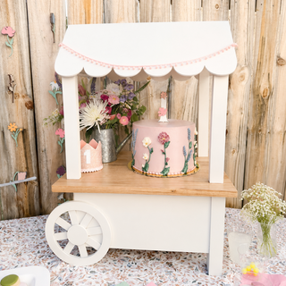 Mini Flower Cart Display Stand for Local Rental