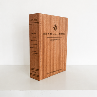 Personalized "Book" Keepsake Box