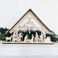 Nativity Wood Scene