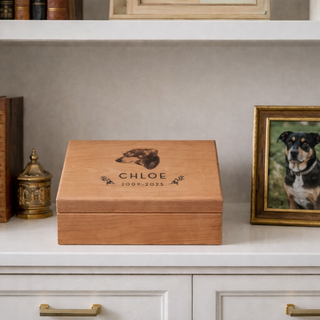 Image Etch Keepsake Box