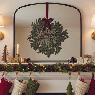 Personalized Wooden Wreath