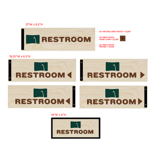 Restroom Sign - A9 Sign