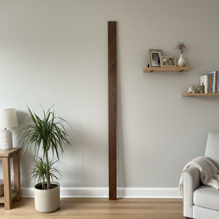 Personalized Growth Chart Hard Wood Sign