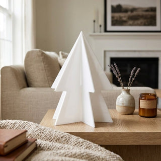 Acrylic White Christmas Tree