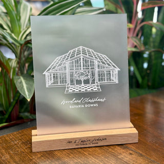 Personalized Acrylic Image Etch