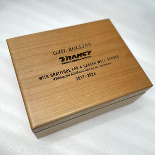 personalized retirement keepsake box