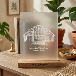 Personalized Acrylic Venue Etch