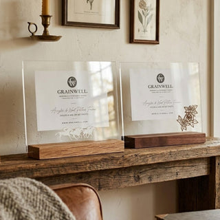 Derby Acrylic & Wood Picture Frame