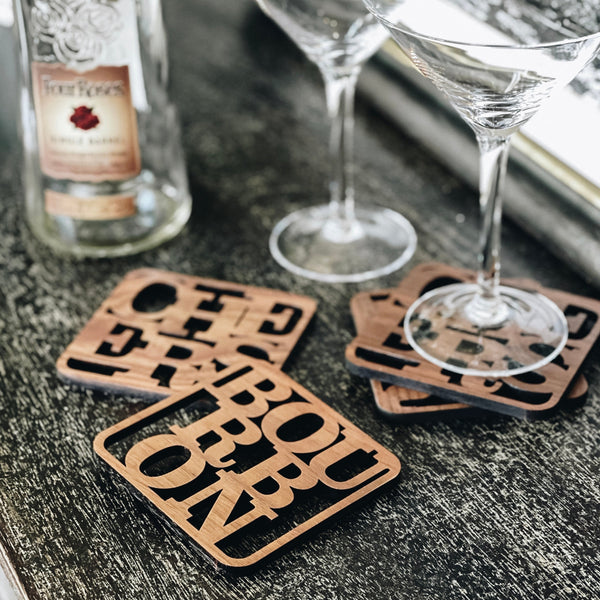 Wood Various Spirit Coasters