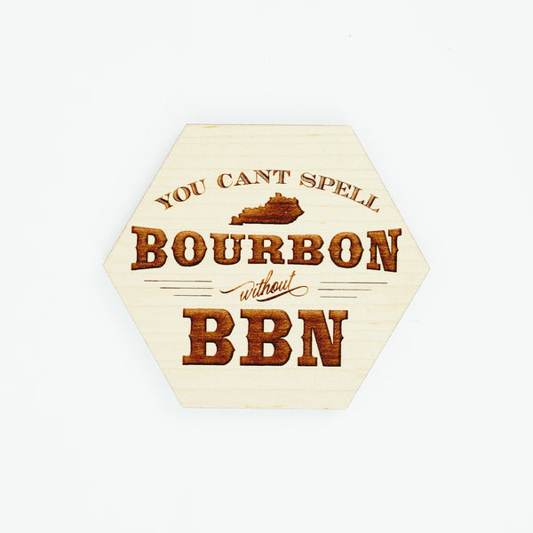 Bourbon and BBN Coasters