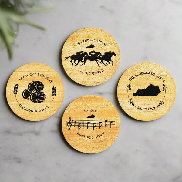 Kentucky Iconic Themed Coasters