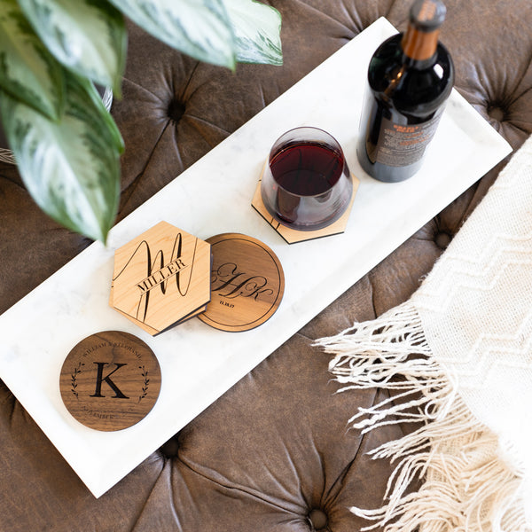 Personalized Monogram Coaster [Set of 4]