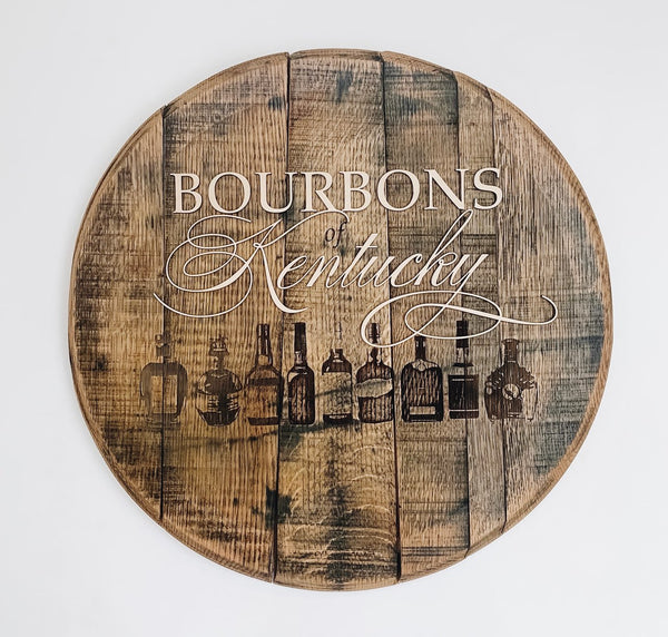 Bourbons of Kentucky Bourbon Barrel Head