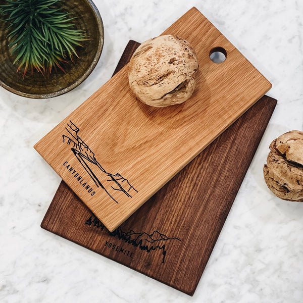 Personalized Cutting Board with Handle – Grainwell