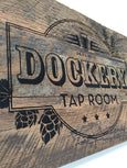 Personalized Tap Room Sign