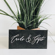 Wedding Wooden Small Table Signage