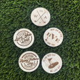 Personalized Golf Ball Marker Set