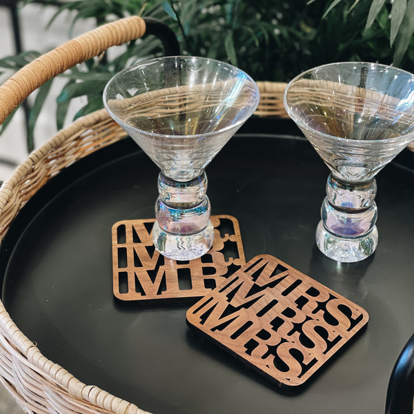 Mr/Mrs Coaster Set