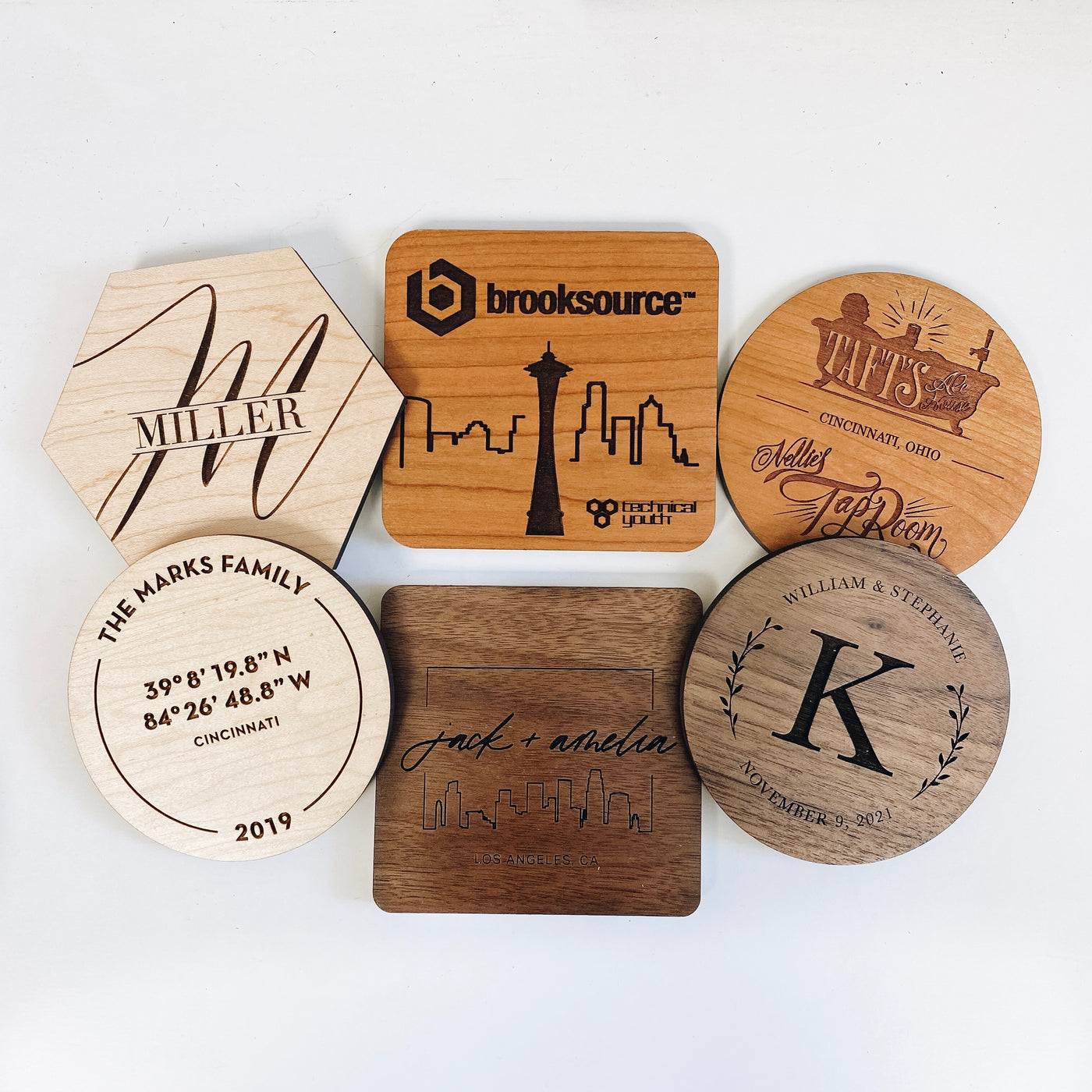 Custom Coaster Set – Grainwell