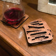 Personalized Address Coasters [Set of 4]