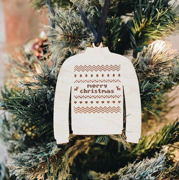 Vintage Fair Isle Holiday Ornament