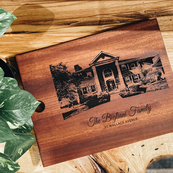 Personalized Image Cutting Board